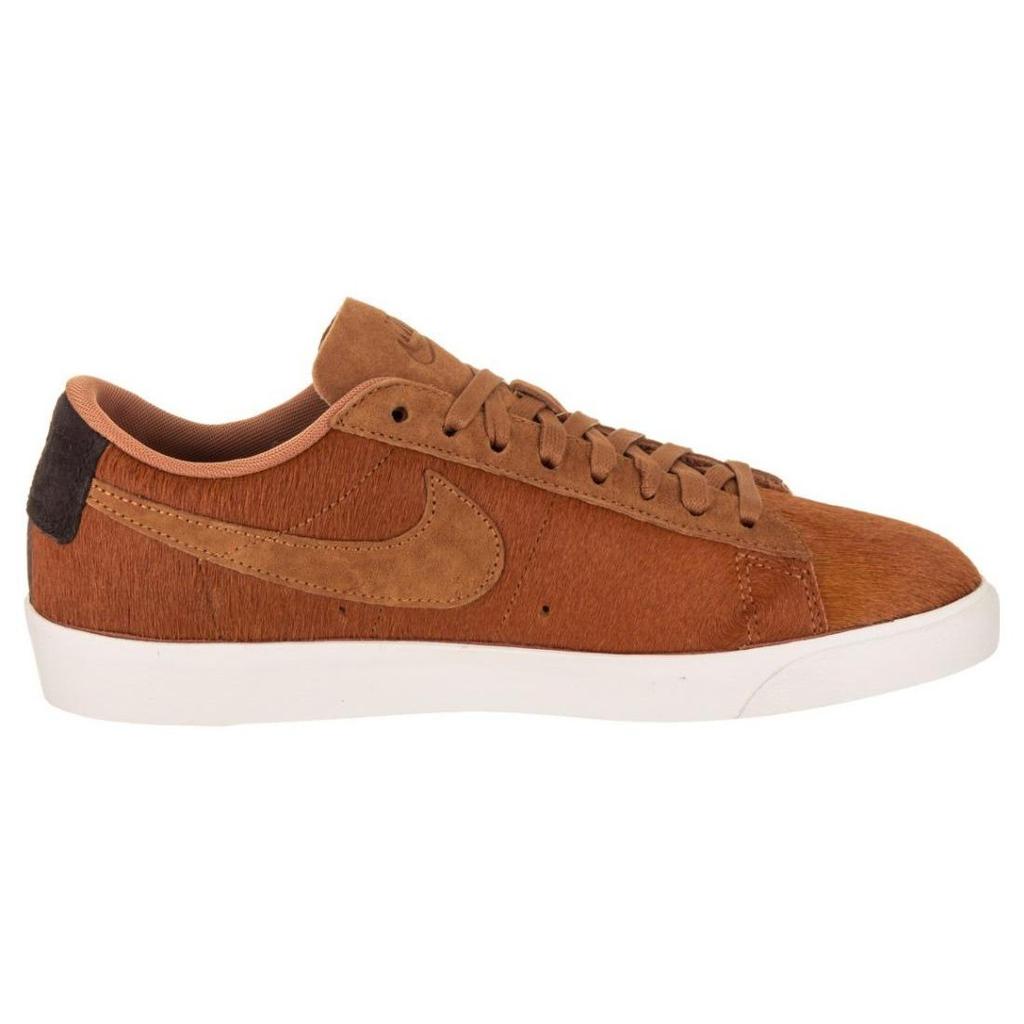 Nike Blazer Non-Slip Low-Top Skate Shoes Women Sneakers Orange AA2017-200