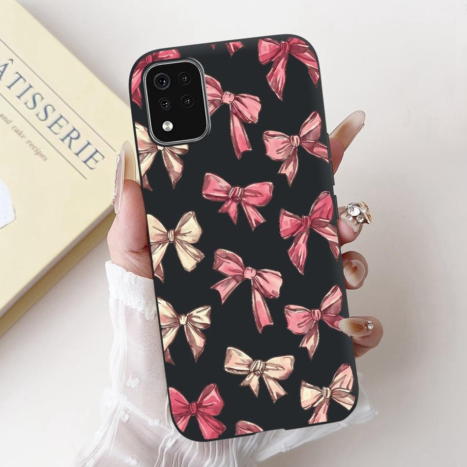 For LG K42 K52 K62 K62+ New Fashion Dusk Beach Painting Phone Case For LG K62 Plus K42 K52 (Brazil) Black Silicone Soft Case