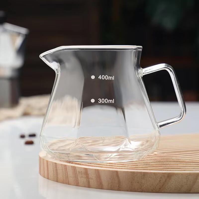 

TLXT Glass Pour-Over Coffee Maker & Filter Set