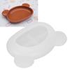 Bear Head Tray Resin Molds Irregular Storage Silicone Molds for DIY Soap Dish Home Decoration