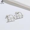 Hip-hop Stainless Steel Microphone Guitar Earring for Women Musical Ear Jewelry Girls Music Party Earrings Gift Accessories