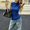 Bluze și cămăși fără mâneci casual pentru femei la modă