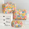 Graffiti Cosmetic Bag Going Travel Portable Storage Wash Bag Quilting Large Capacity Handbag