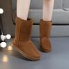 Winter High-Top Schneestiefel 2025: Damen- & Unisex-Baumwollstiefel in großen Größen