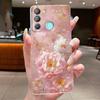 For Tecno Pop 5 LTE BD4 Pop5 BD2 4 Air 4 LTE Cases Flower Butterfly Cover Pop 6 Pro BE8 Soft Silicone Transparent TPU Phone Case