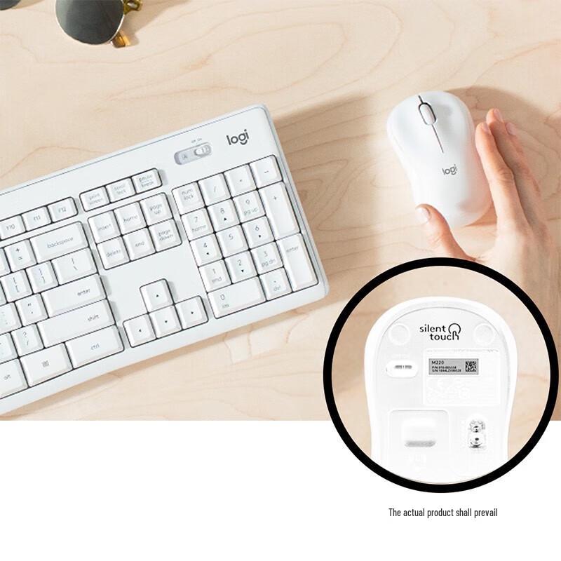 Logitech MK295 Silent Wireless Keyboard and Mouse Combo