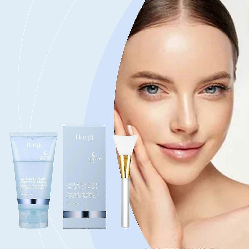 Collagen Tearing Mask (with Scraper) Gentle Exfoliating Moisturizing and Moisturizing Facial Mask