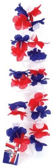 Amscan ppp lot de 6 guirlandes de fleurs rouge/blanc/bleu günstig ...