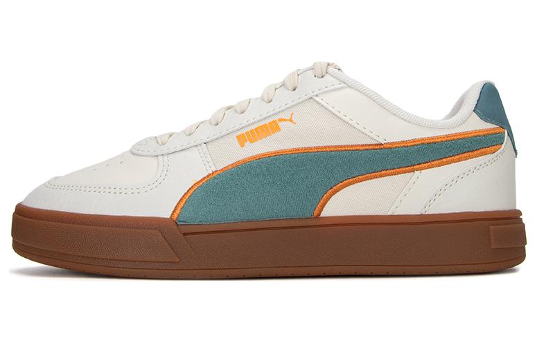 PUMA Caven Retro Prep White Green 389331-02 35.5