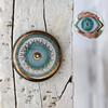 Wall Decoration Easy To Install Wall Hanging Wall-mounted Decorative Turkish Greek Blue Wall Hanging Evil Eye Pendant