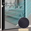 Premium Magnetic Anti-Mosquito Sliding Door Curtain with No-Drill Diamond Mesh for Home Use