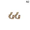 Europe And The United States  Charm Leopard Heart-Shaped Earrings Female Sexy  Girl Party Accessories Holiday Jewelry