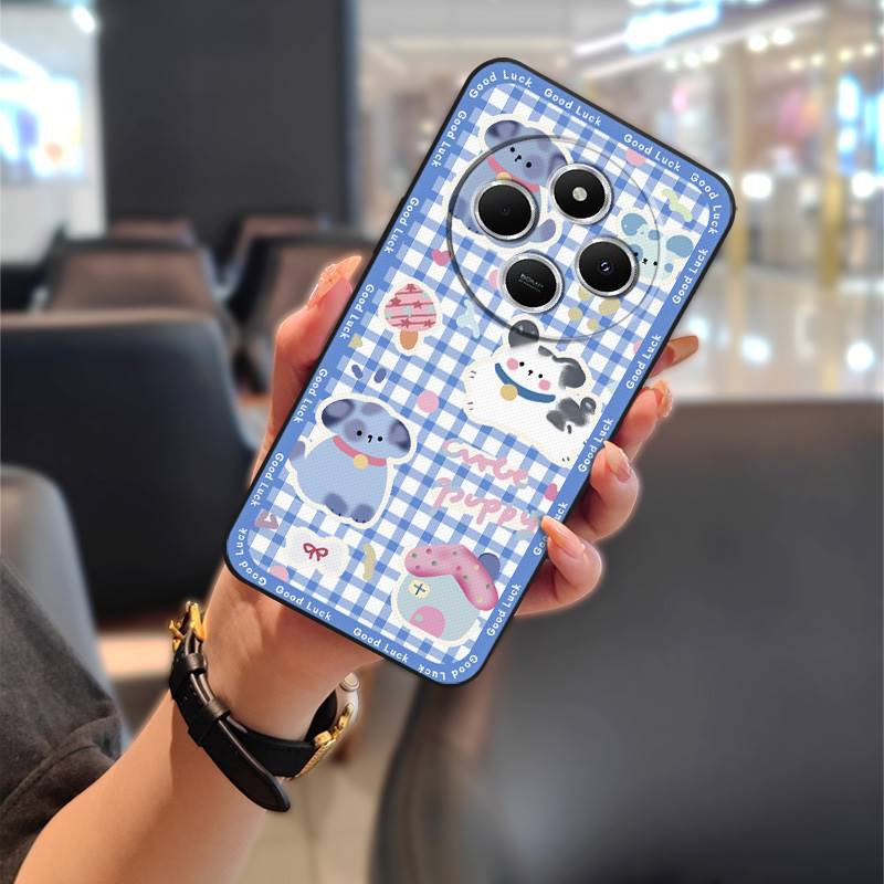 Anti-dust Durable Phone Case For Redmi 14C 4G/14R 5G/A3 Pro 4G/POCO C75 Phone Pouch Animals Full wrap Silicone TPU Cute