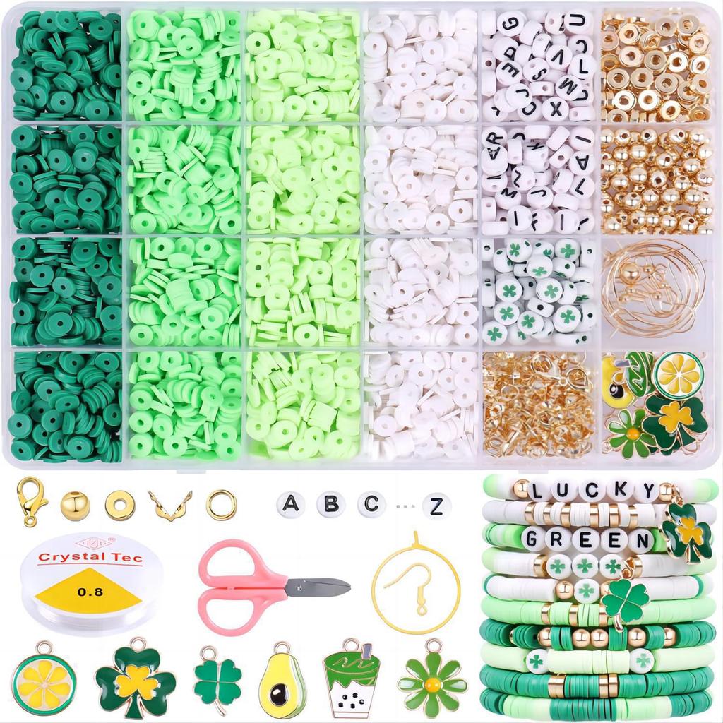 Cross-Border Polymer Clay Beading Set: DIY Bracelet Accessories & Loose Beads
