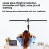 Modern Minimalist Foldable Desk Lamp With Aluminum Clamp And Usb Port For Nail Art And Makeup Work