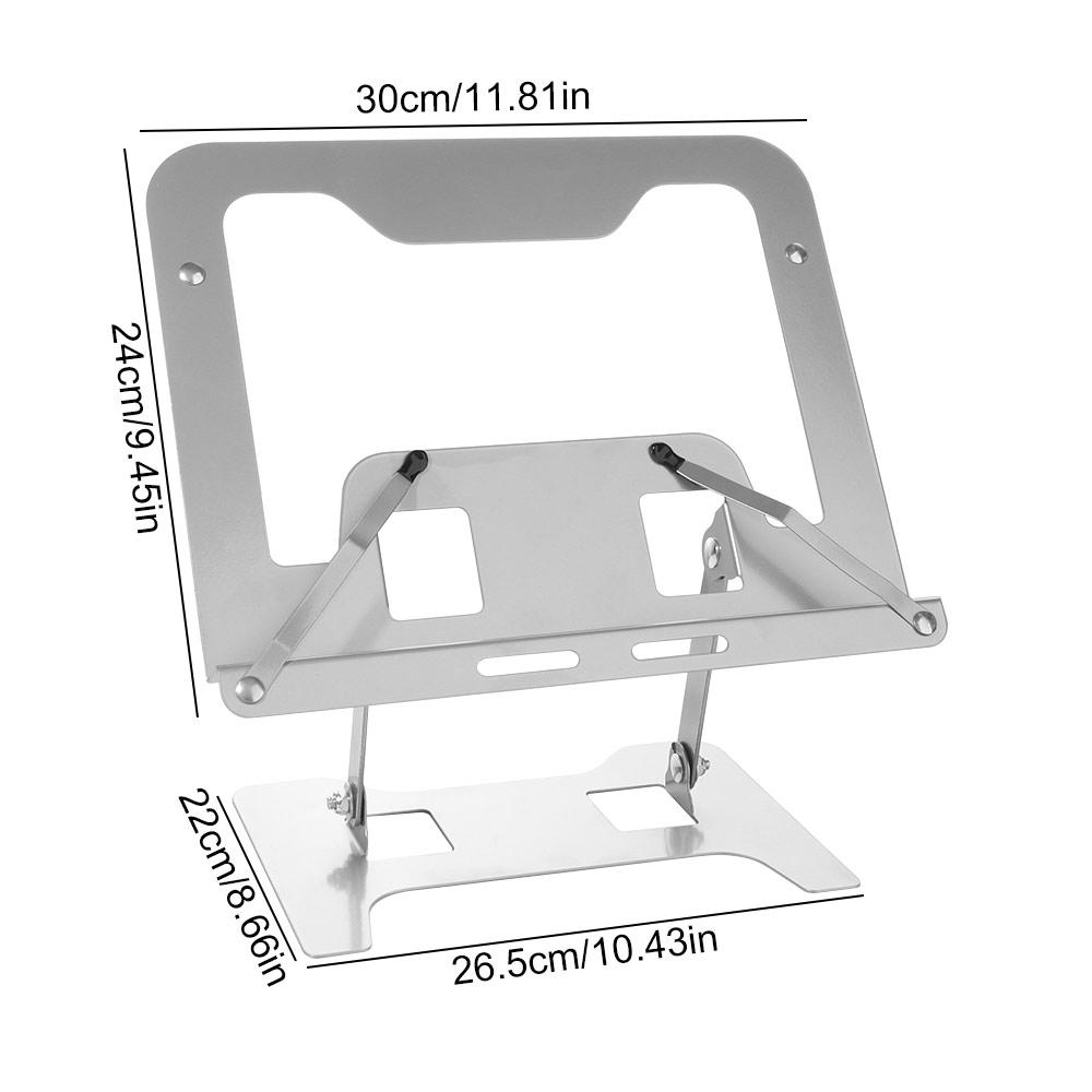 Foldable Reading Bookshelf Adjustable Angle Reading Bracket Book Holder Tray Computer