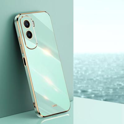 XINLI Electroplating Phone Case for Honor X50i 5G/90 Lite 5G,Anti-drop TPU Cover