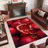 Valentine Love Theme Crystal Velvet Rug Personalized Custom Name Text Soft Floor Mat Home Decor