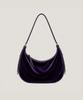 VIVANNIE Arco Bag Purple Velvet