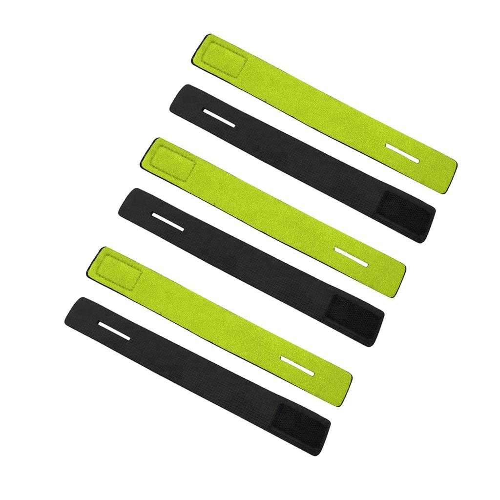 6Pcs Fishing Rod Belt Stretchy Fishing Rod Wrap Strap Elastic Rod Ties Fishing Rod Straps Adjustable Fishing Rod Ties
