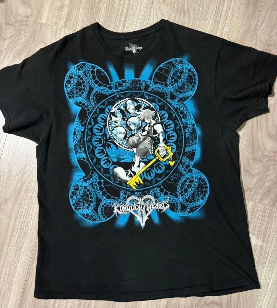 Kingdom Hearts 100% Cotton T-shirt Mens Tees Top S
