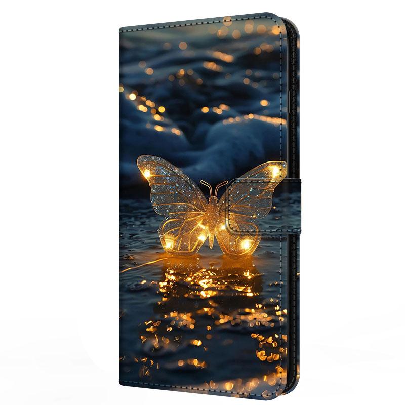 For Samsung A16 Magnetic Wallet Shell Relief Capa Leather Case Protector Book Flip Cover Galaxy A06 A56 A26 A36 A 16 06 56 36 26