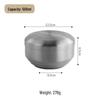 304 Stainless Steel Double-Layer Korean Rice and Soup Bowl with Lid for Kids