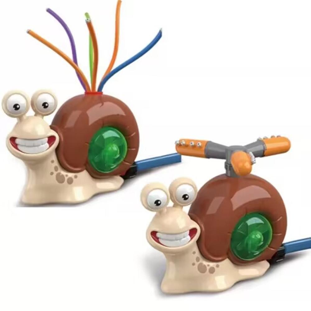 Water Snail Sprinkler Water Spray Toy Outdoor Backyard Garden Water Toys Summer Yard Cartoon Splash Sprinkler Toy For Kids