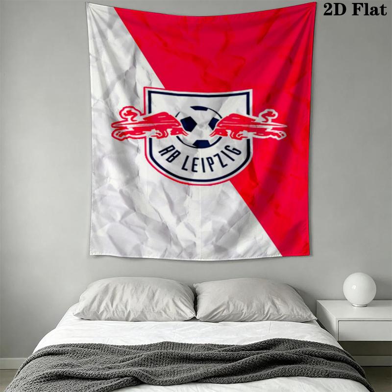 RB Leipzig Wall Tapestry Aesthetic Wall Hanging Printed Fabric Blanket Decorative Tapestries for Bedroom Living Room Home Decor