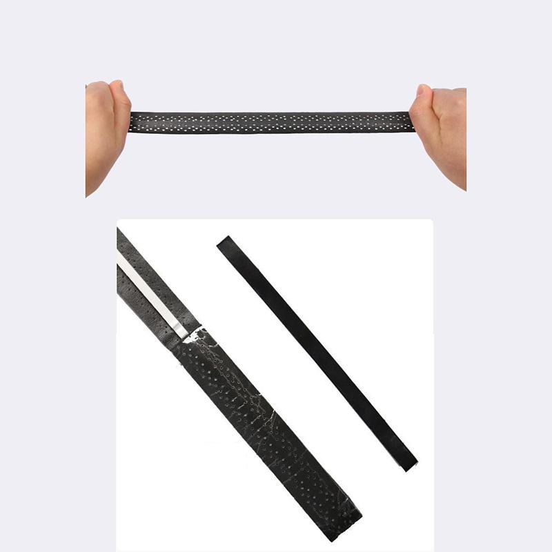 1Pcs 110Cm Long 2.5Cm Wide 0.7Mm Breathable Anti-Slip Sport Grip Sweatband Tennis Tape Badminton Racket Sweatband