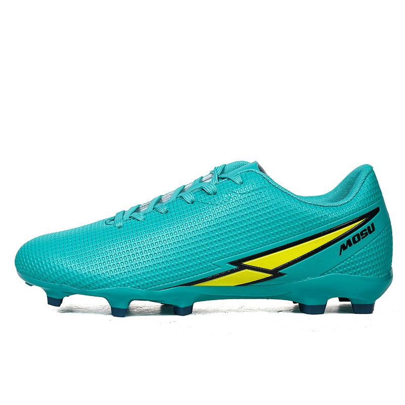 Männer Fußball Stiefel Lange Spikes Hohe Knöchel Fußball Schuhe FG Outdoor Gras Stollen Fußball Stiefel Training Sport Fußball Schuhe