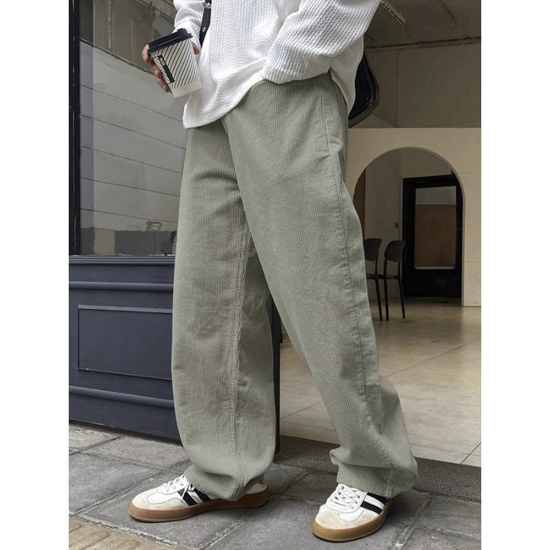 Men's casual pants are thin, spring and autumn pendant feeling mopping floor straight pants, casual long pants