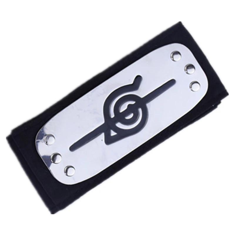 

Naruto Rebellious Leaf Naruto Forehead Protector Coslapaly Anime Peripheral Accessories Shippuden Anime Role-Playing Headdress Set