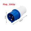 Industrial Plug and Socket 5pin 3core 3P/4P/5P Electrical Connector 16A 32A IP44 Wall Mounted Socket 220V 380V 415V MALE FEMALE