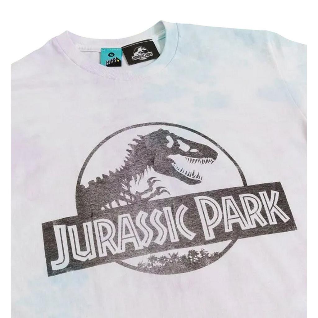 Jurassic Park Unisex Adult Logo Tie Dye T-Shirt