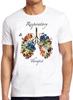 Butterfly Flower Respiratory Therapist T Shirt Fashion Design Cool Gift For Womens Girls Anniversary Birthday Top Tee Style 3225