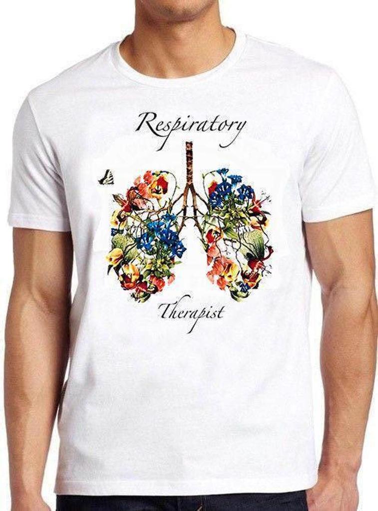 Butterfly Flower Respiratory Therapist T Shirt Fashion Design Cool Gift For Womens Girls Anniversary Birthday Top Tee Style 3225