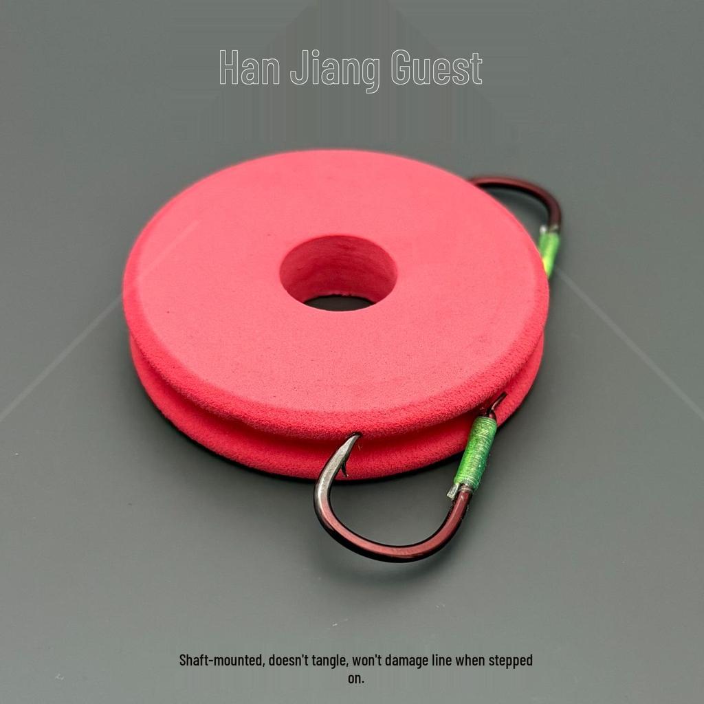 No-Knot Double Hook Heavy-Duty Leader for Grass Carp, Reinforced Lead-Free Trolling Line