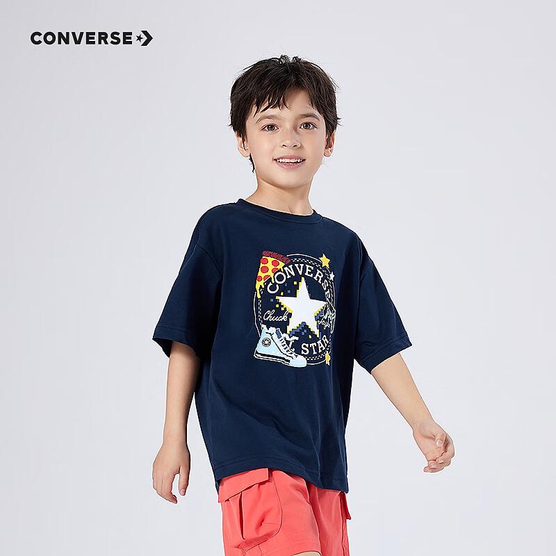 Converse Kids  Graphic Summer Short Sleeve T-Shirt M