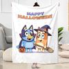 Bluey Family Adventure Blanket Soft & Cozy Perfect for Sofa Picnics Chair All-Season Use Digital Print Unique Gift for Family and Friends Camping