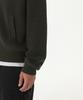 MUSINSA STANDARD Ribbed Knit Hooded Zip-Up [Khaki]