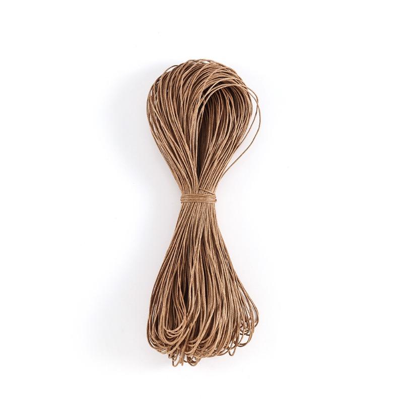 Handmade Diy Wire Jewelry Accessories 1mm Taiwan Wax Cord 3-strand Waxed Thread - Can Be Soldered