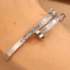 Women's Love Four-leaf Clover Double-headed Opening Light Luxury Temperament European and American Bracelet