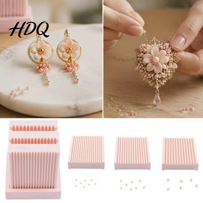 DIY Clay Crafting Tools 3Pcs 1/1.5/2MM Mini Polymer Bead Maker Strip Rolling Mold Jewelry Making Supplies Beads Shaping Tool for Bracelet