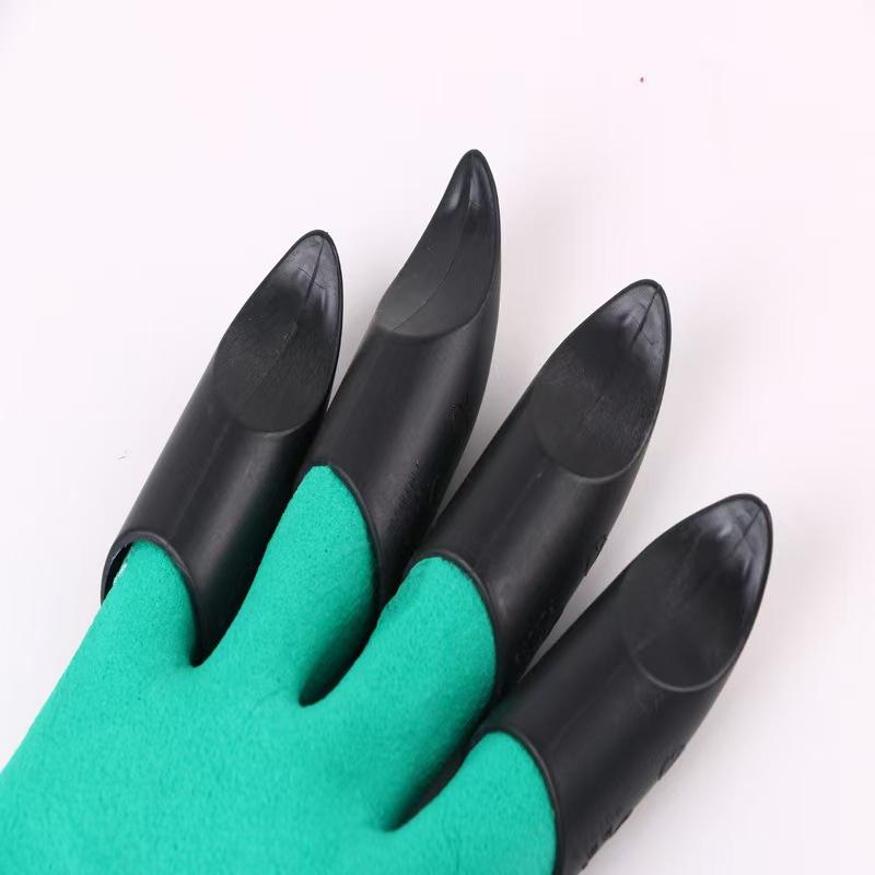 Waterproof Anti-thorn Gardening Gloves With Claw Fingers Wear Resistant Digging Weeding Safety Protective Hand Gear