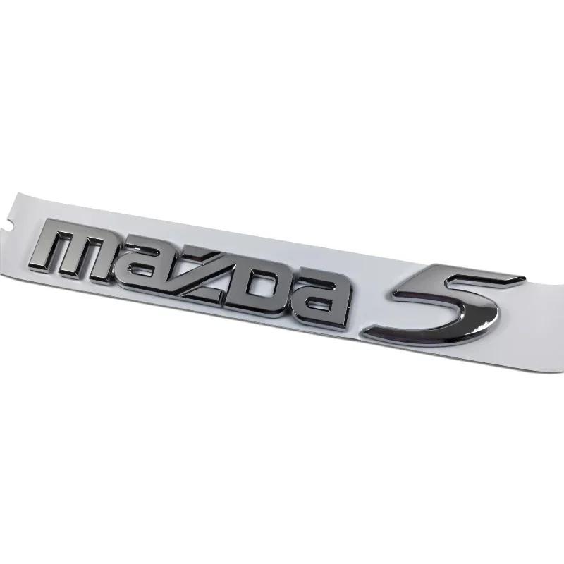2025 Horký Plastový Přední Kufr Znak pro Mazda 5 Mazda5 Logo Znak na Volant Tělo Vyměnitelná Samolepka Zadní Světla Refitting D