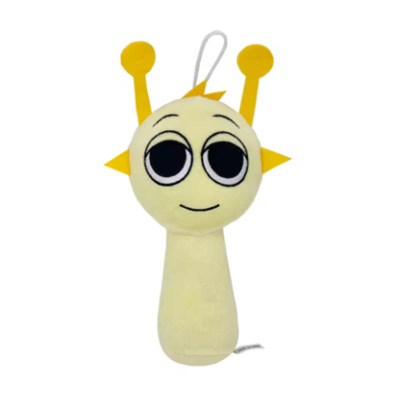 Nouveau Jeu en Peluche Sprunki Deamond Dr. Harrison Qurst Wenda Gray Poupée Douce Périphériques Mignon Cadeau d'Anniversaire Jouets Jeu Enfants yellow