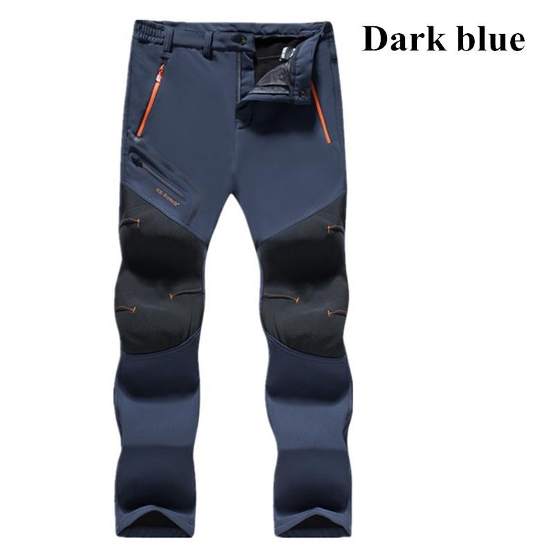 Pantaloni de drumeție din lână iarnă în aer liber Bărbați Camping Alpinism Trekking Ski Pantaloni