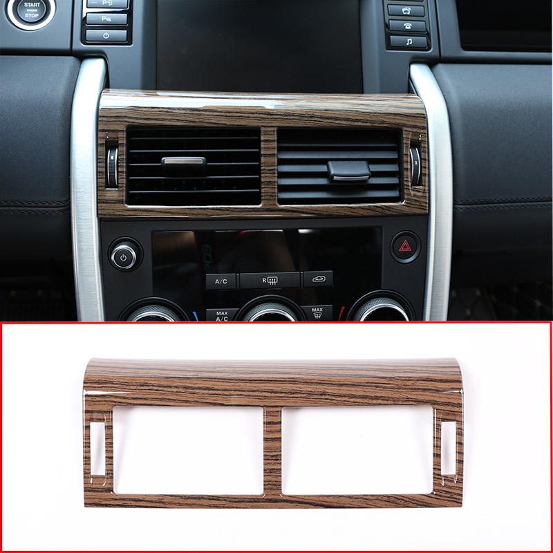 Per Land Rover Discovery Sport 2015-2018 Stile Legno Sabbia ABS Plastica Kit Finiture Interne Auto Accessori