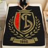 STD Liège Logo FlAannel Blanket, High Quality Comfortable for All Seasons, Home Decor, Warmth and Comfort